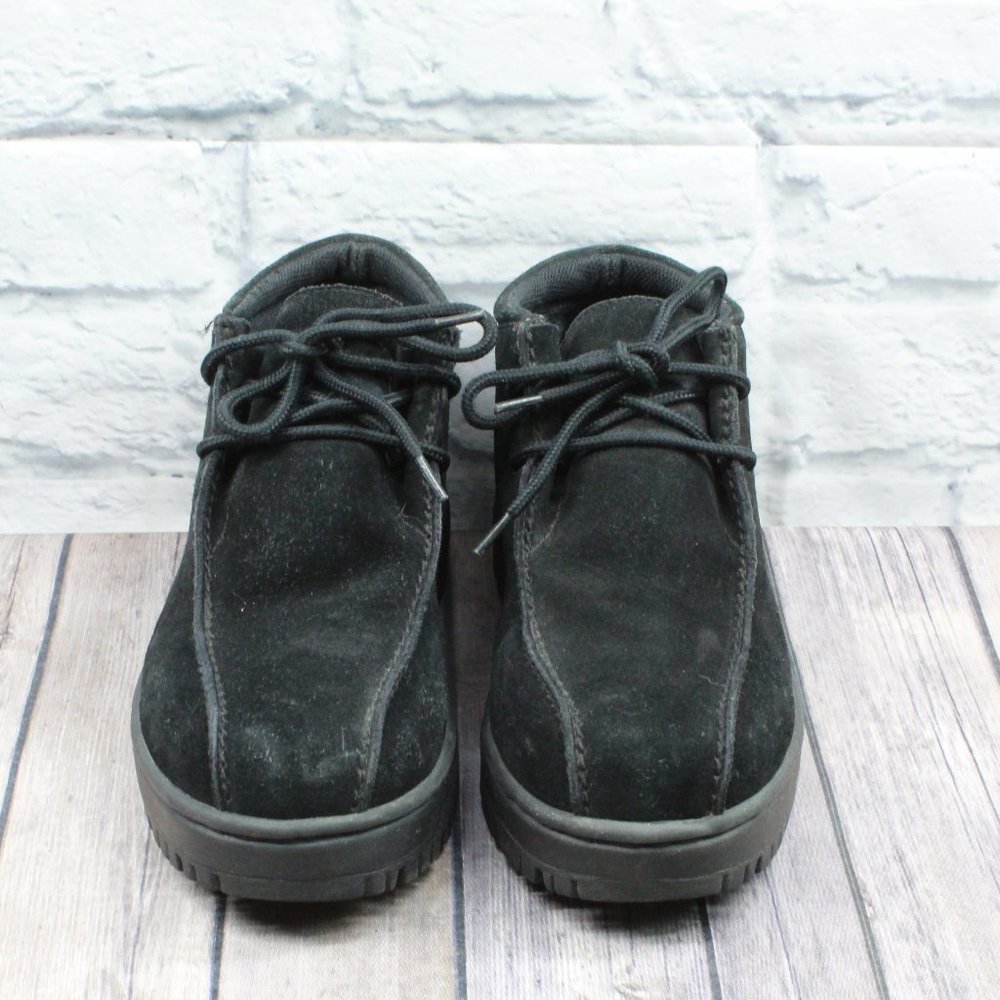 Sao Stacy Adams Dublin II Black Chukka Suede Lace Up Ankle Boots Size 9 M - Picture 6 of 10